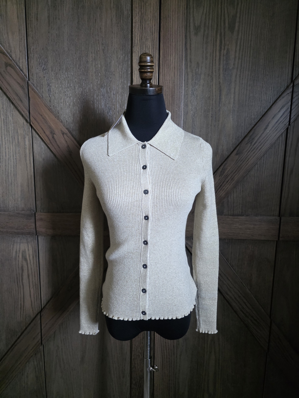NWT Boden Gold Cardigan
